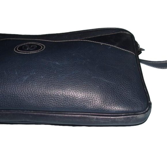 Gucci Vintage Crossbody Shades Of Navy In Smooth And Textured Leather - Picture 3 of 12